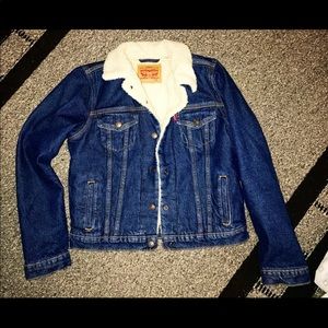 Levi’s Sherpa denim jacket